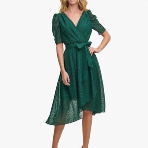 Tommy Hilfiger Faux Wrap Dress